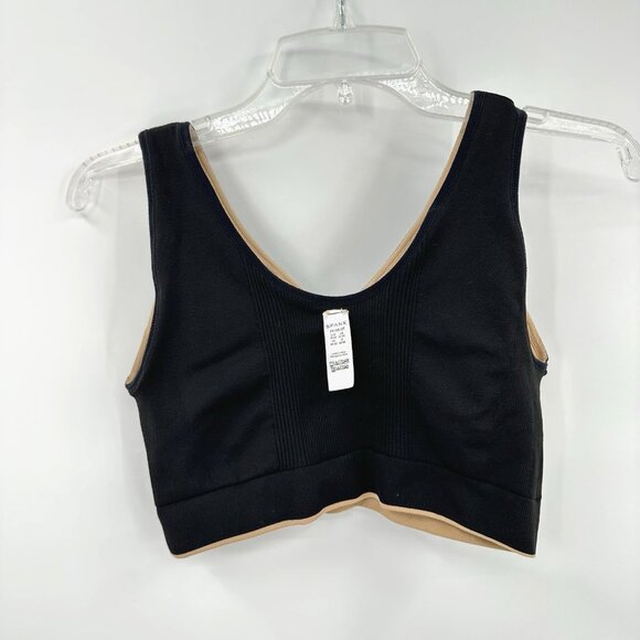 SPANX REVERSIBLE WIRELESS comfort bra black barely lounge pullover plus 3XL - Picture 10 of 12